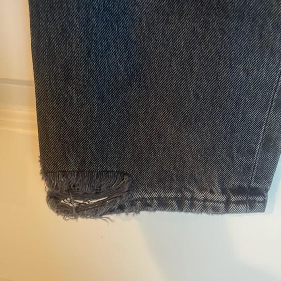 RILEY HIGH RISE STRAIGHT CROP in Crushed - Picture 8 of 8